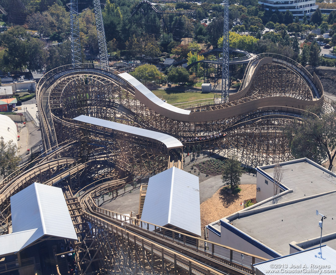 Aerial view of Gold Striker
