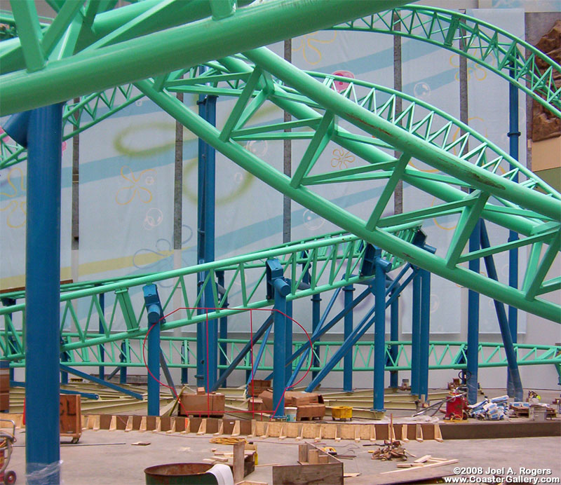 Roller coaster construction project