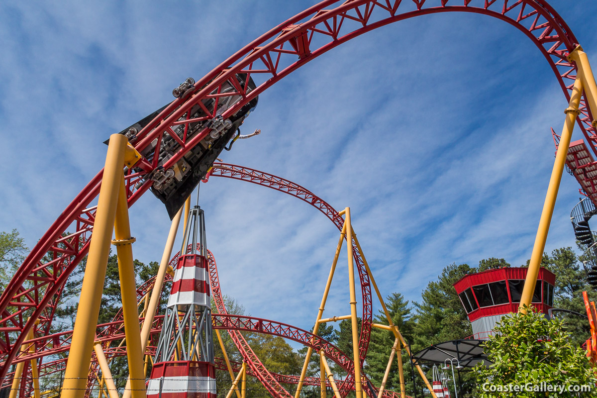 Euro-Fighter roller coasters throughout the world's amusement parks