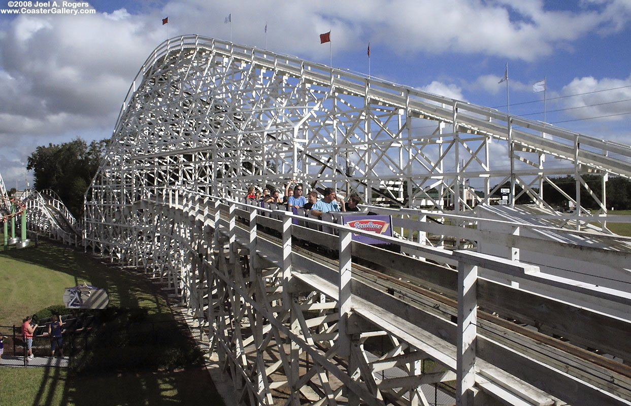 Roller Coaster built by John C. Allen and the Philadelphia Toboggan Company