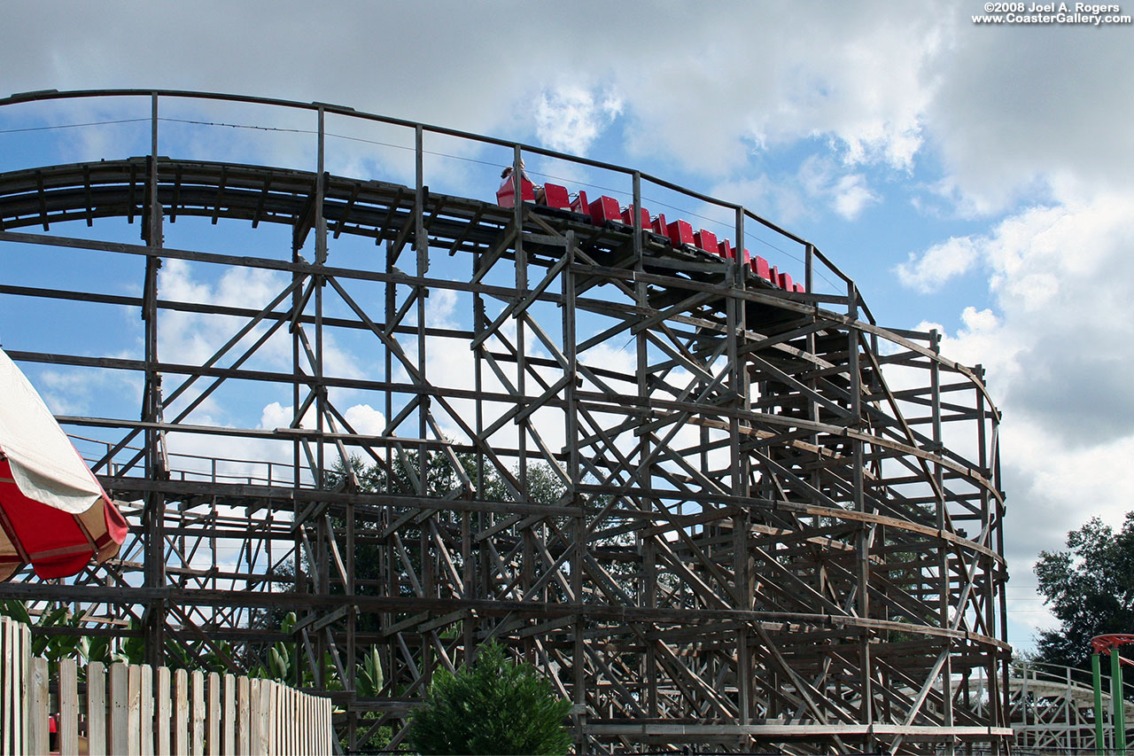 Roller coaster built by the Martin & Vleminckx Group