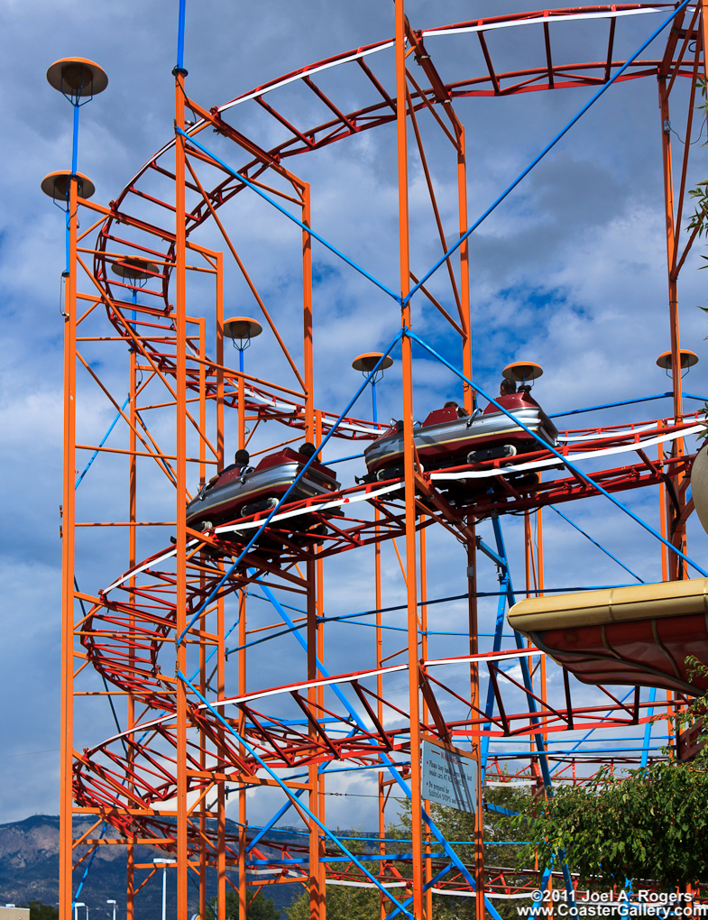 Galaxi roller coaster in New Mexico.