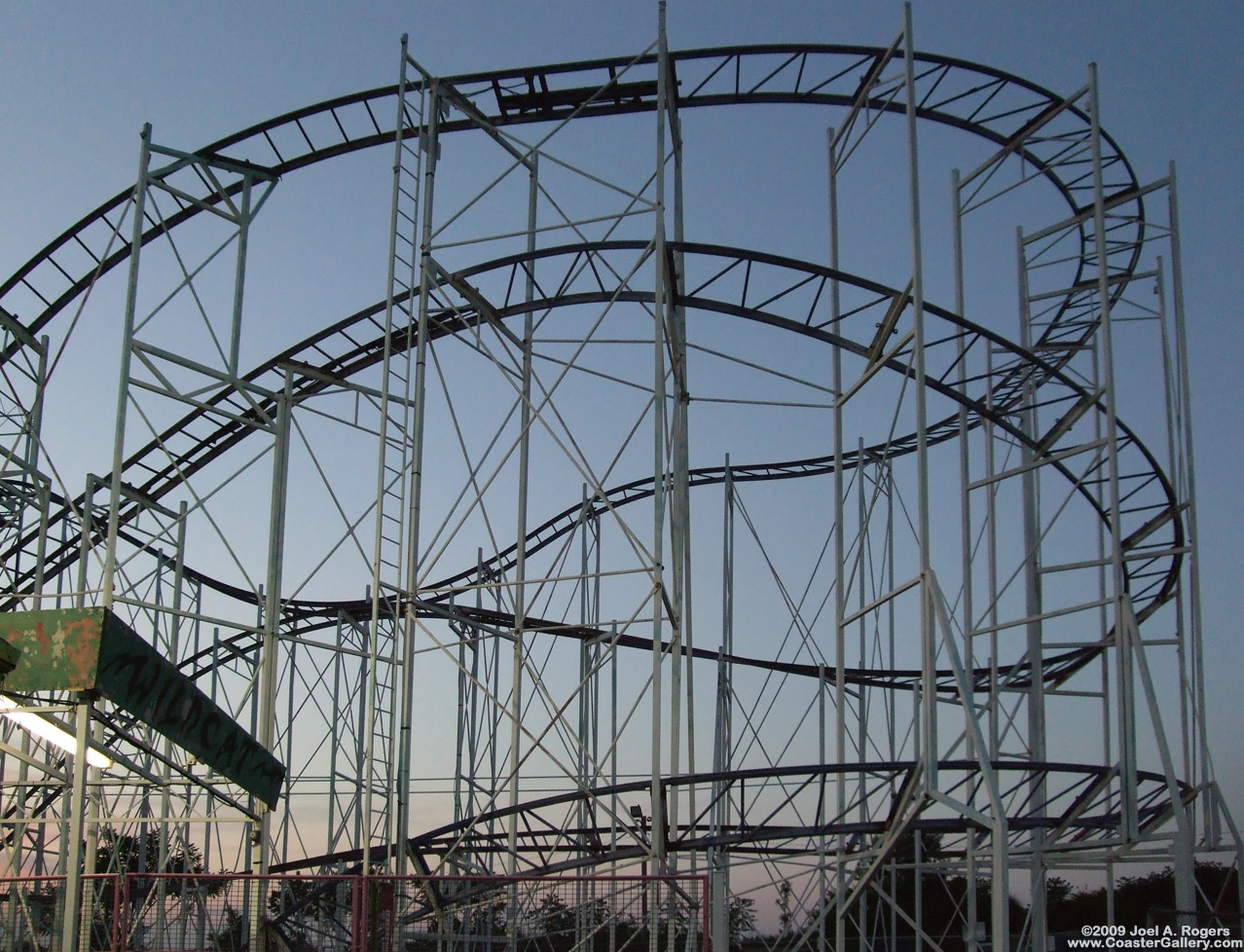 Wildcat Sixty-Five Meter model roller coasters