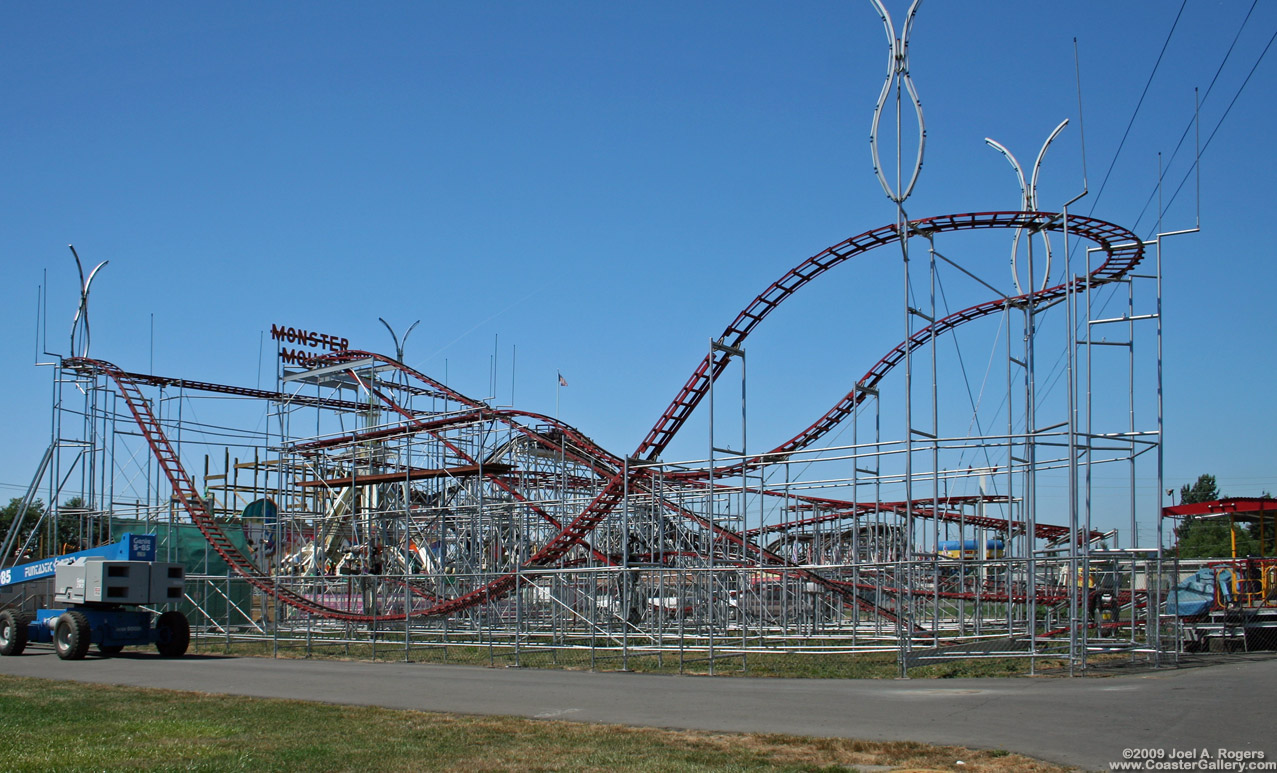 The largest roller coaster built by Herschell