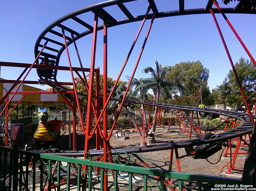 Californian roller coaster for kids and adults