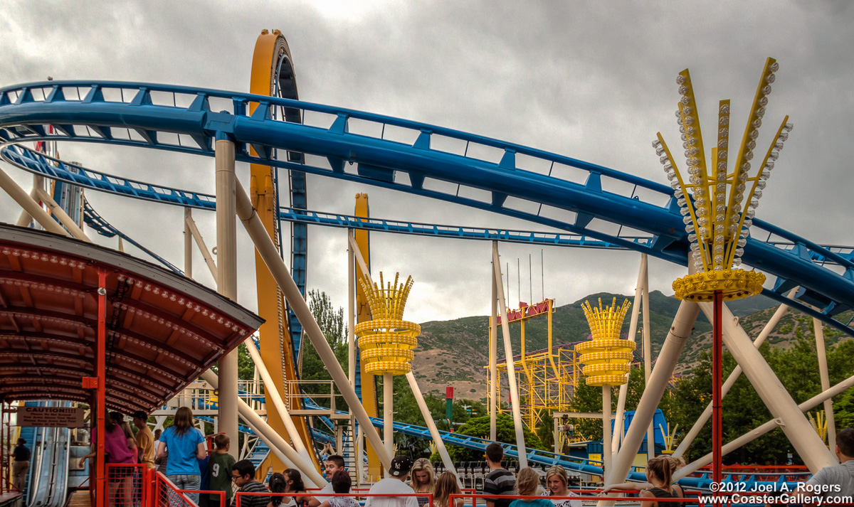 German roller coaster now in Utah's Lagoon