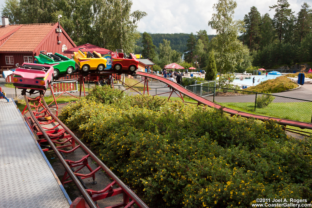 Vergbanen at TusenFryd- The World's Smallest Roller Coaster