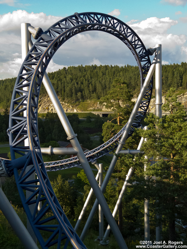 Roller coasters built by Intamin AG
