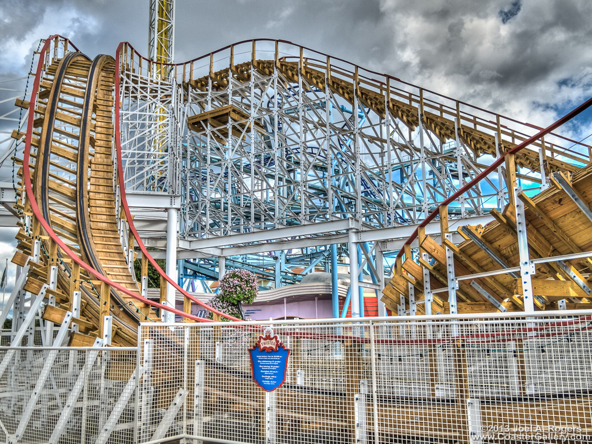 The Gravity Group - Twister roller coaster at Gröna Lund
