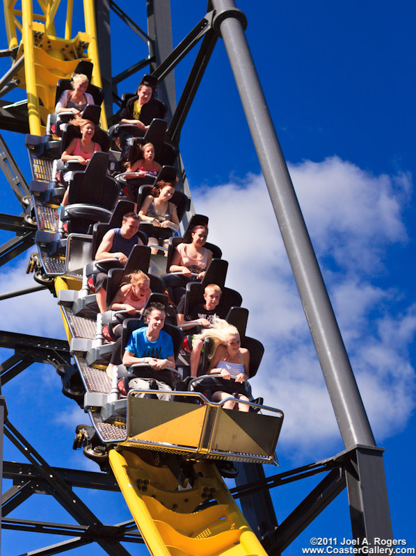 Ukko roller coaster in Linnanmki