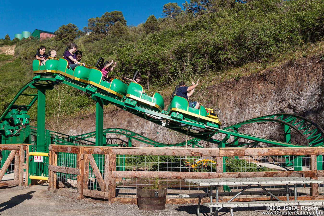 Wild West Express roller coaster