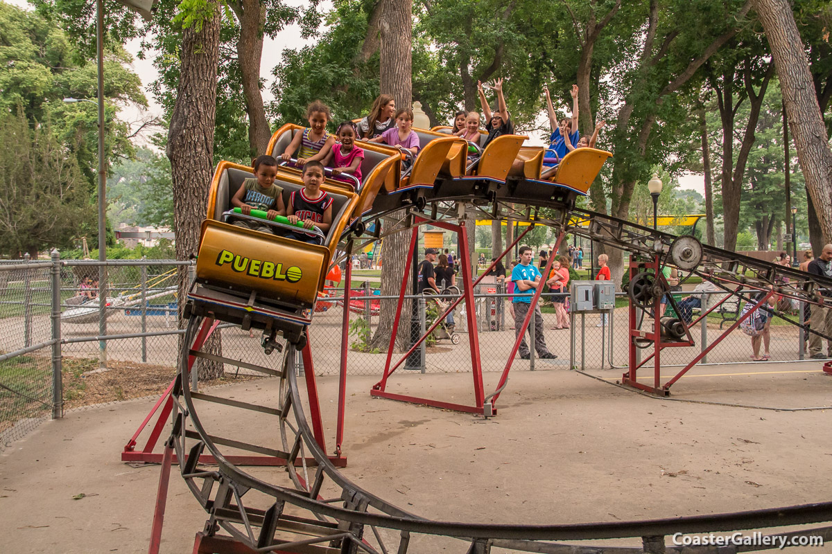 The Roller Coaster at City Park in Pueblo, Colorado