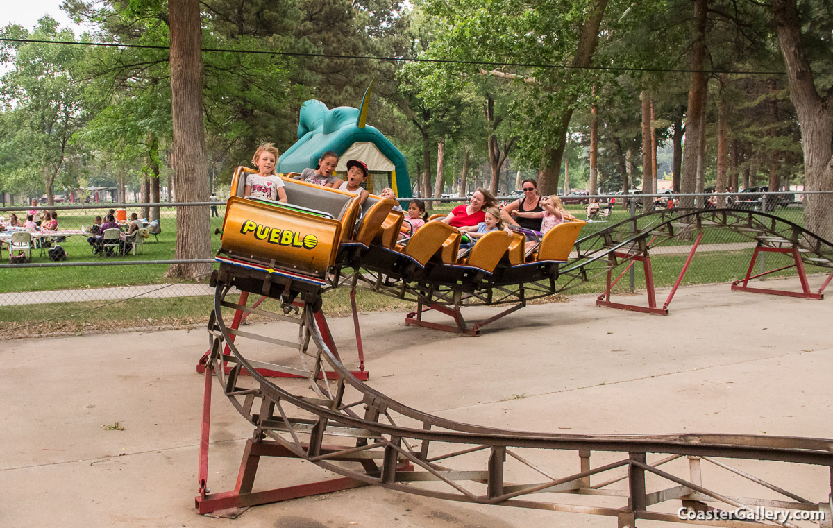 The Roller Coaster at City Park in Pueblo, Colorado
