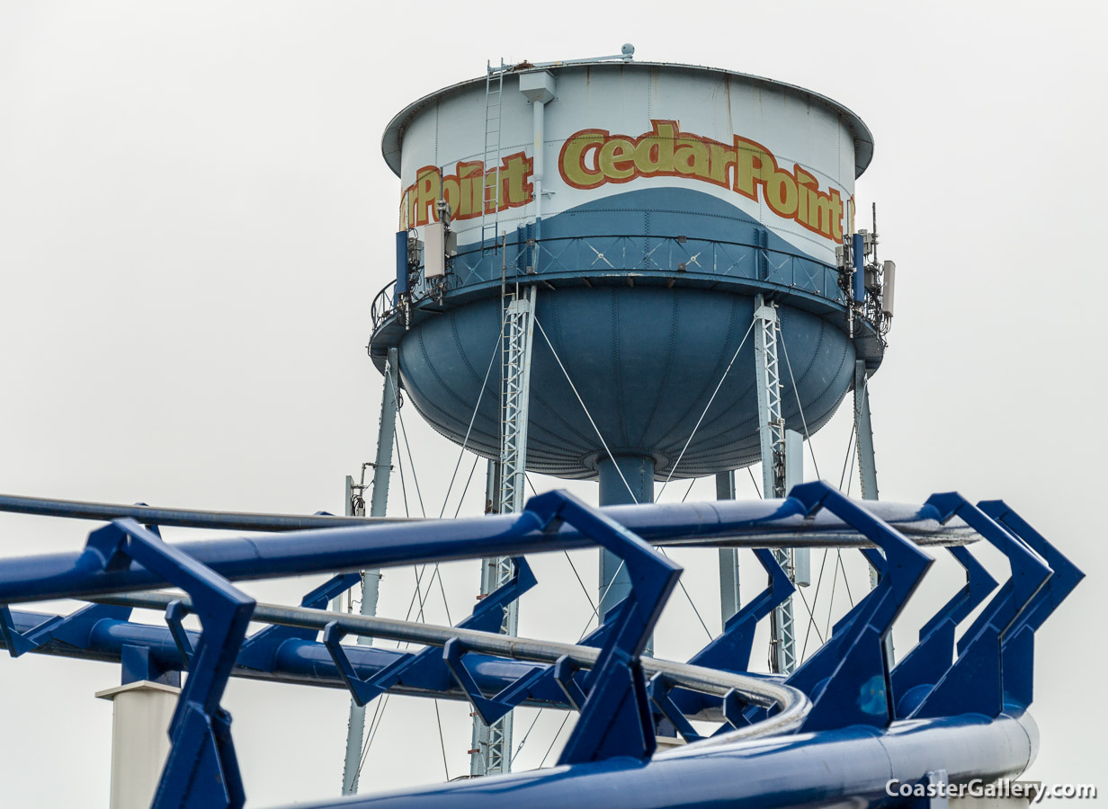 Cedar Point water tower