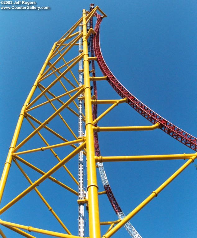 Top Thrill Dragster -- 400 feet high!