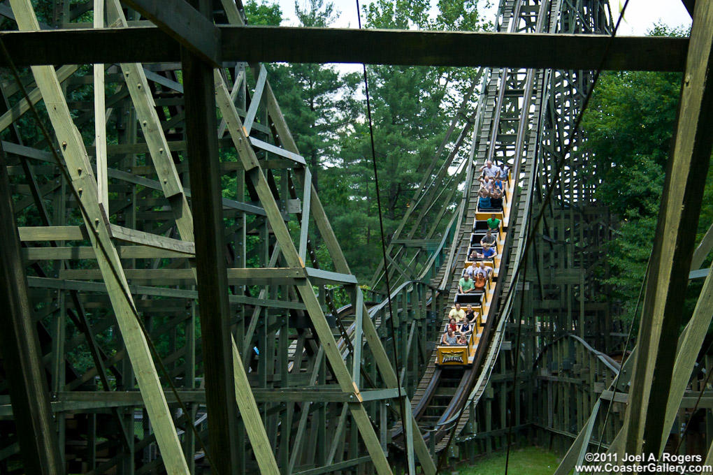 Phoenix roller coaster gives great air