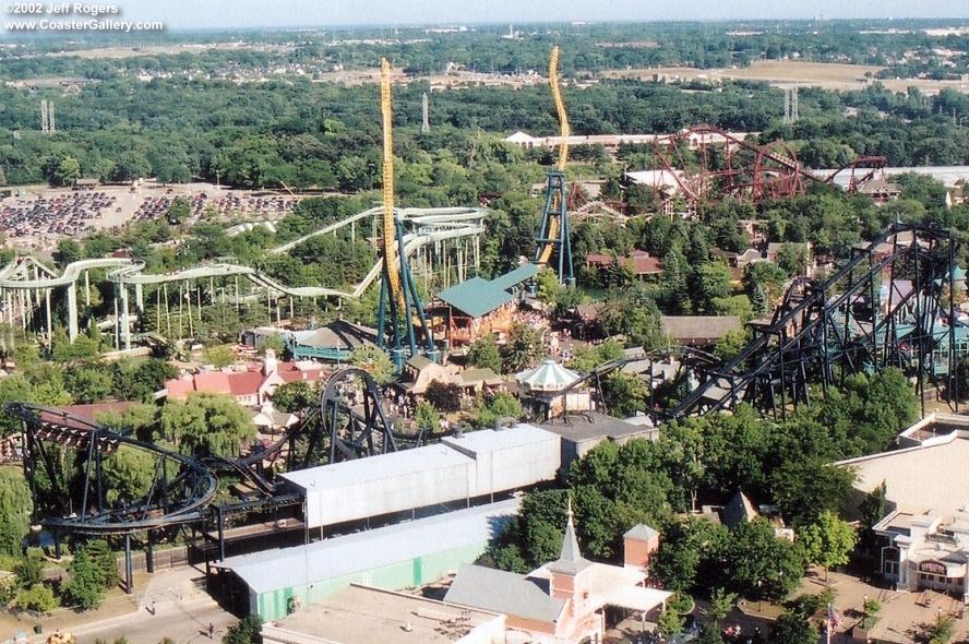 Batman The Ride built by B&M