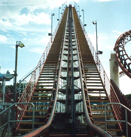 Great American Scream Machine - was the world's tallest roller coaster
