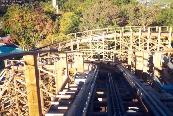 Point of View (POV) on the Twister roller coaster