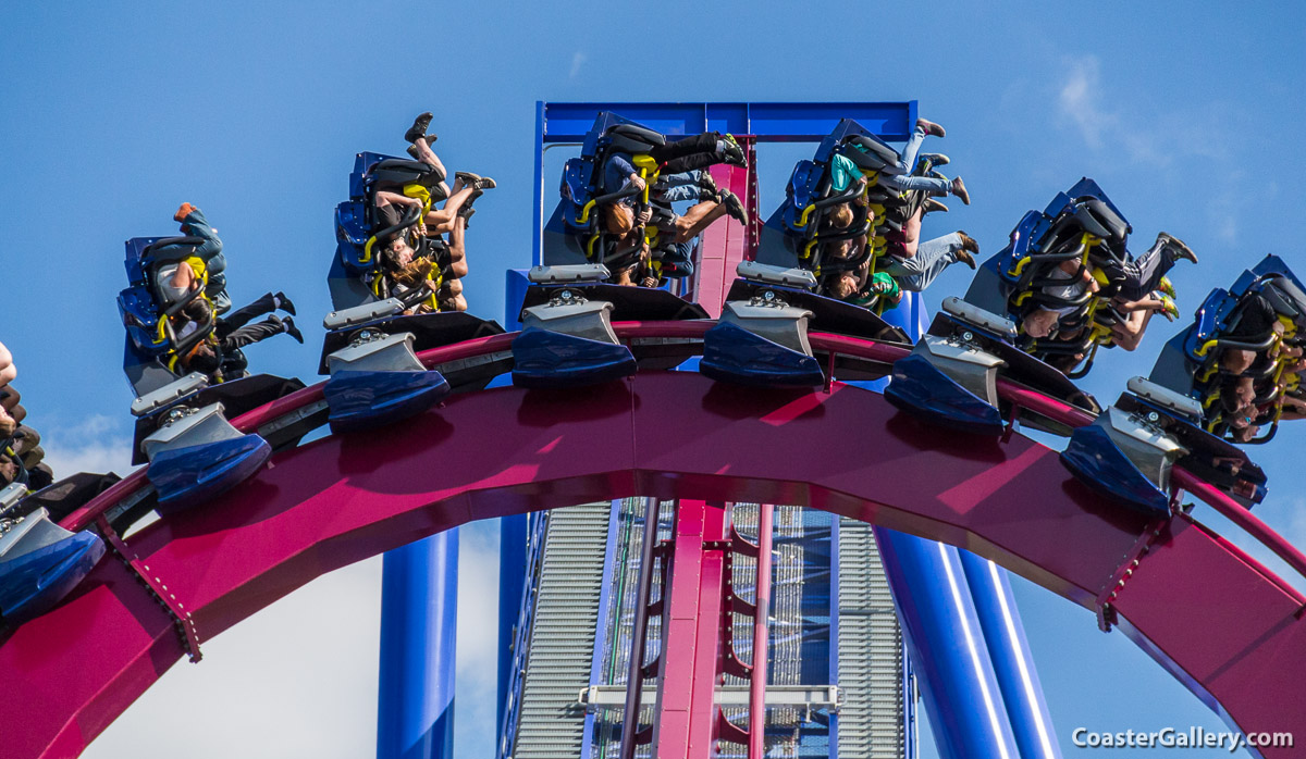 Bolliger and Mabillard inverted coaster