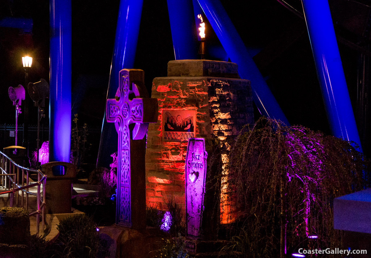 Eternal Flame memorial at KIngs Island