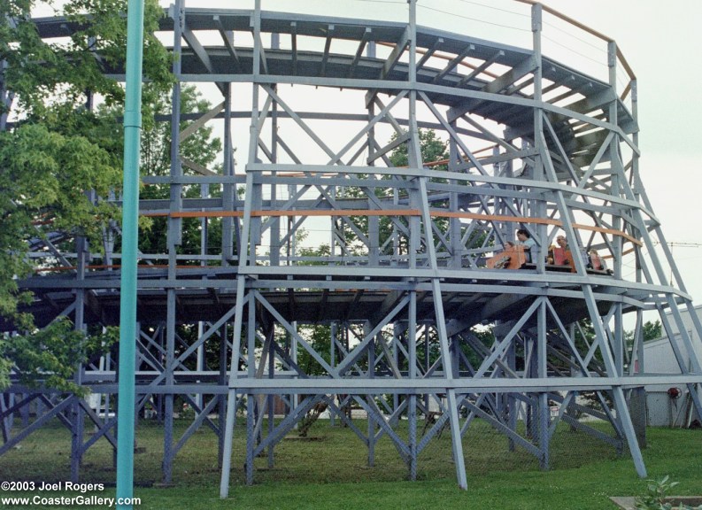 Family coaster built by John C. Allen