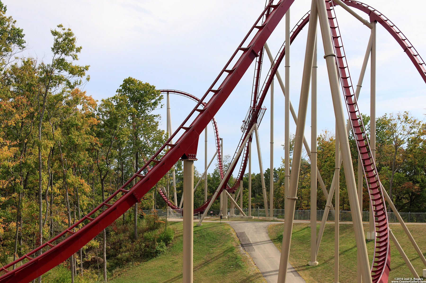 Coaster built by B and M
