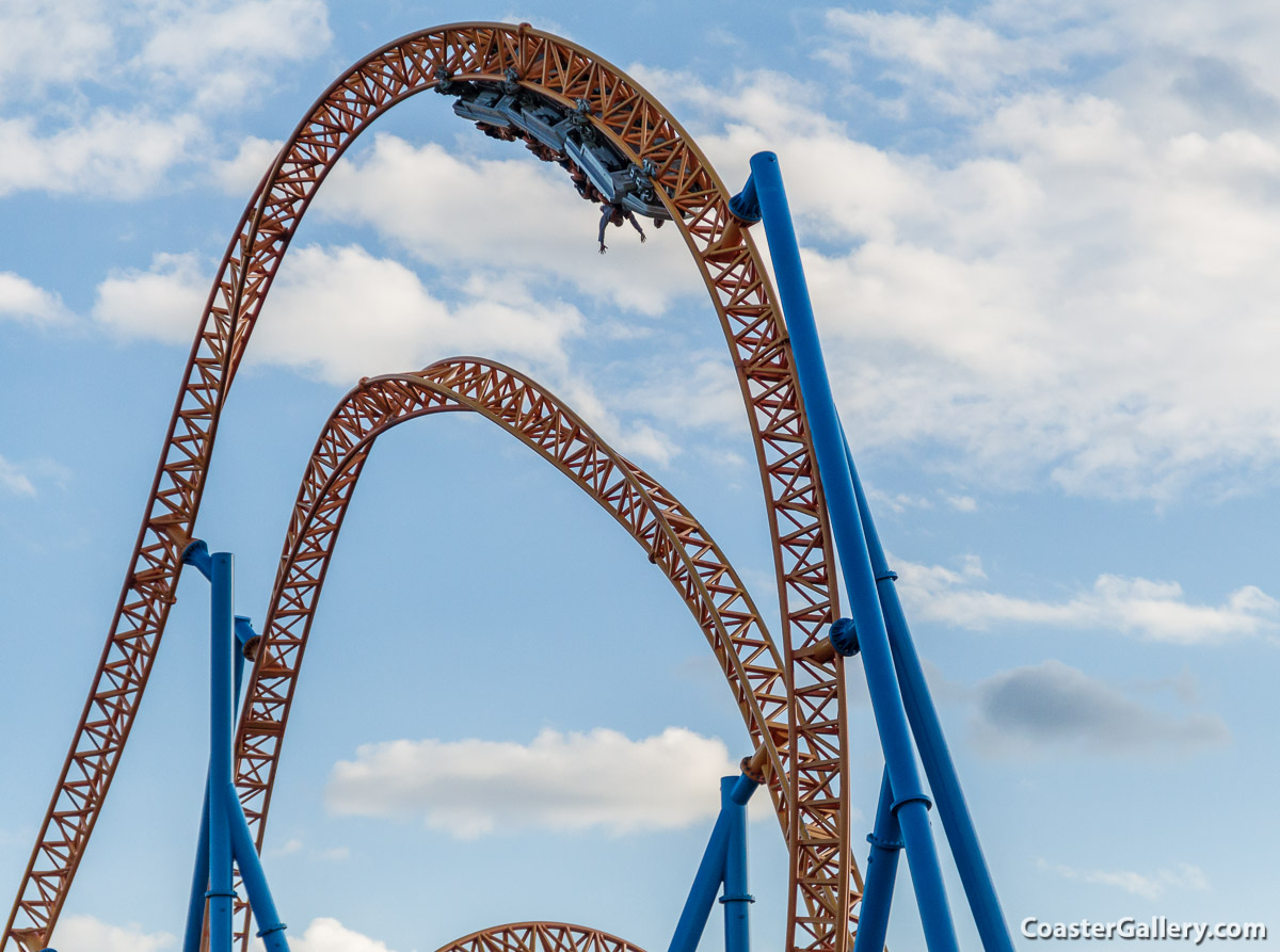 Inversions on the Fahrenheit coaster