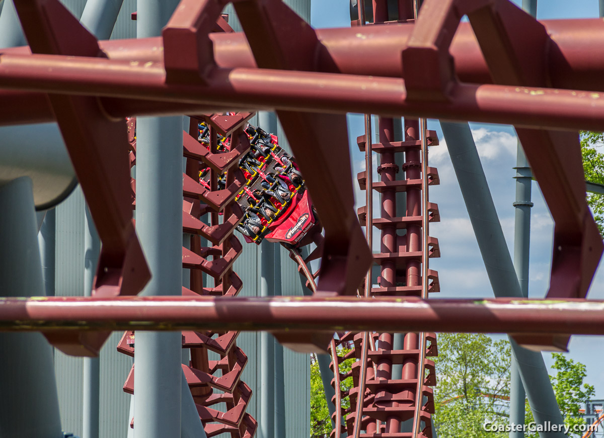 Flying coasters by Vekoma