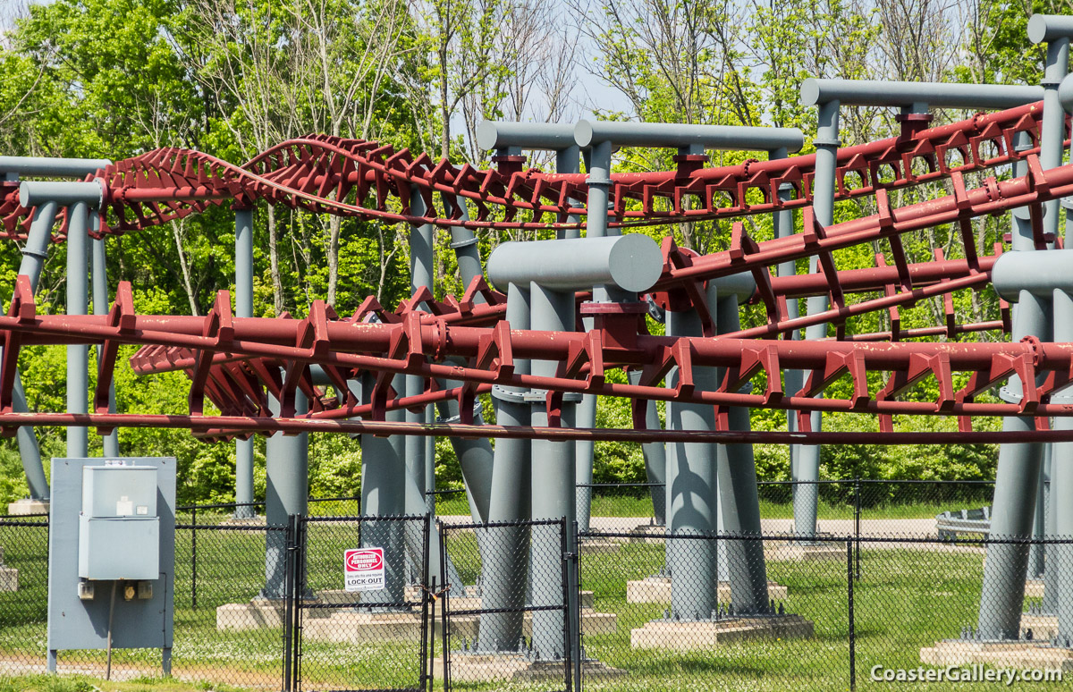 Flying Dutchman flying coaster built by Vekoma