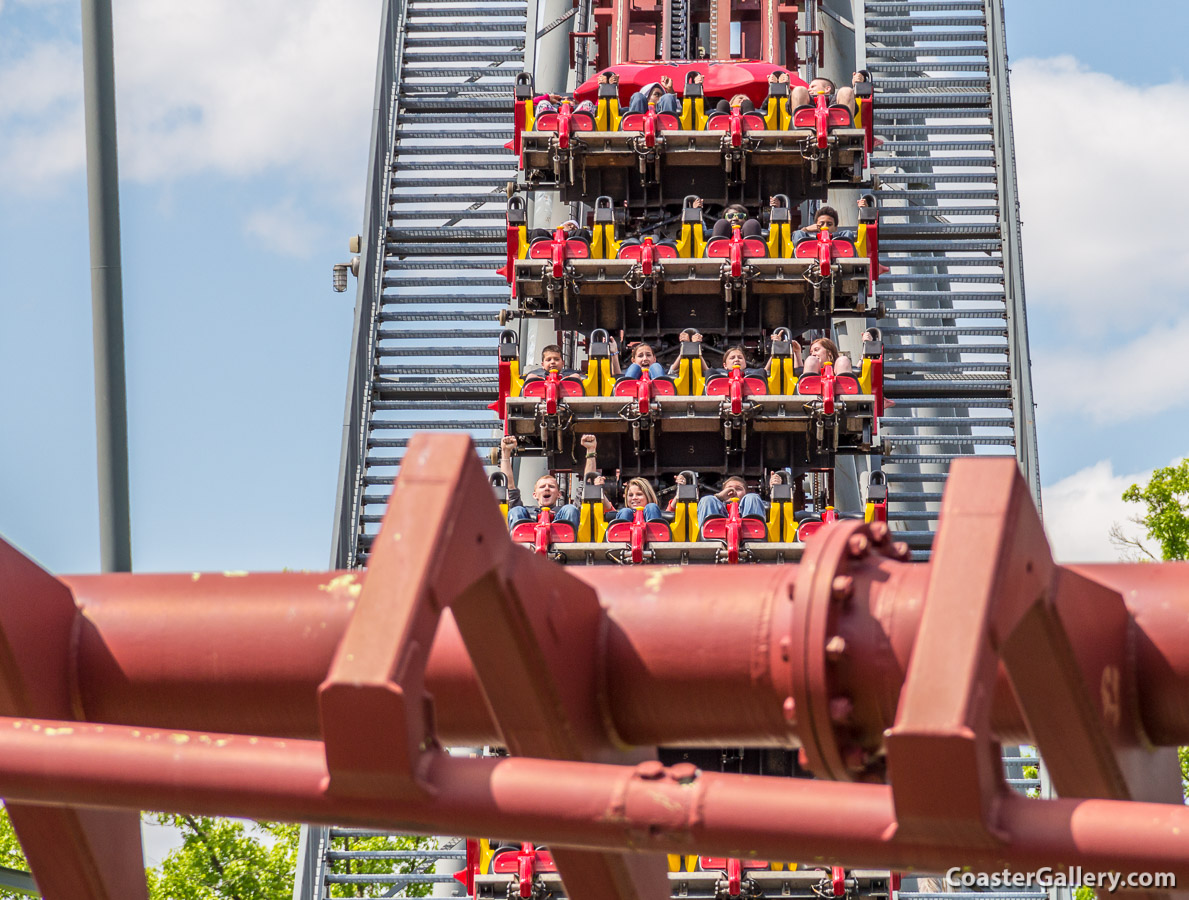 Flying Dutchman flying coaster built by Vekoma