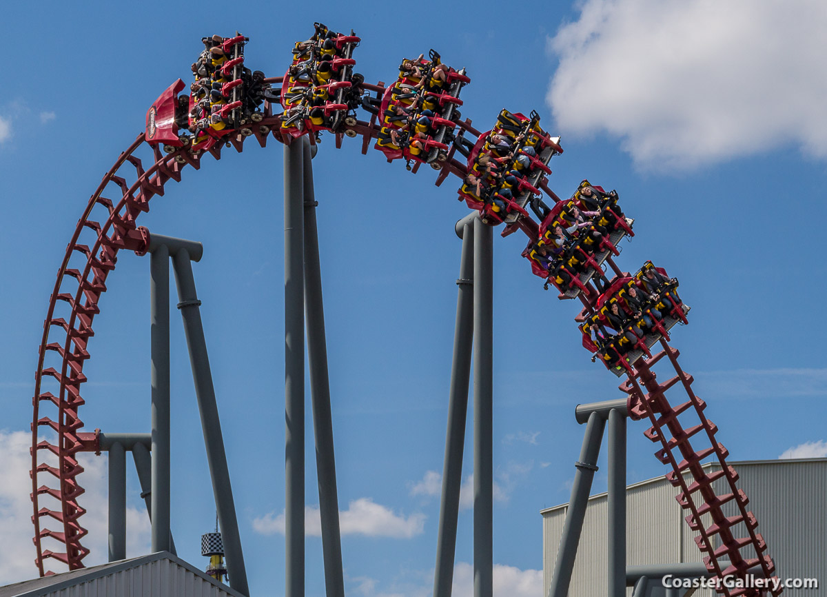 Horseshoe turn on Firehawk