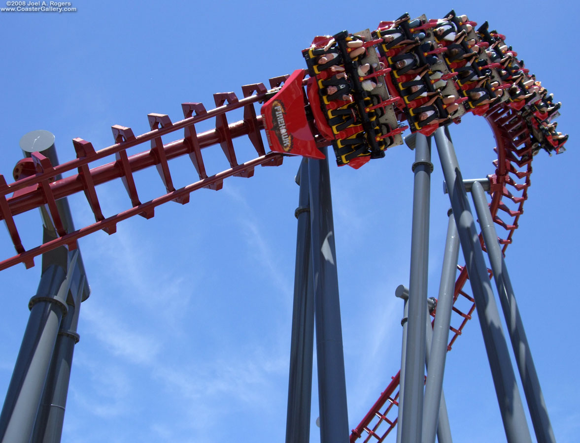 Horseshoe turn on Firehawk