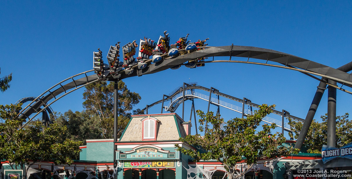 Top Gun zero-gravity inversion, also known as Flight Deck