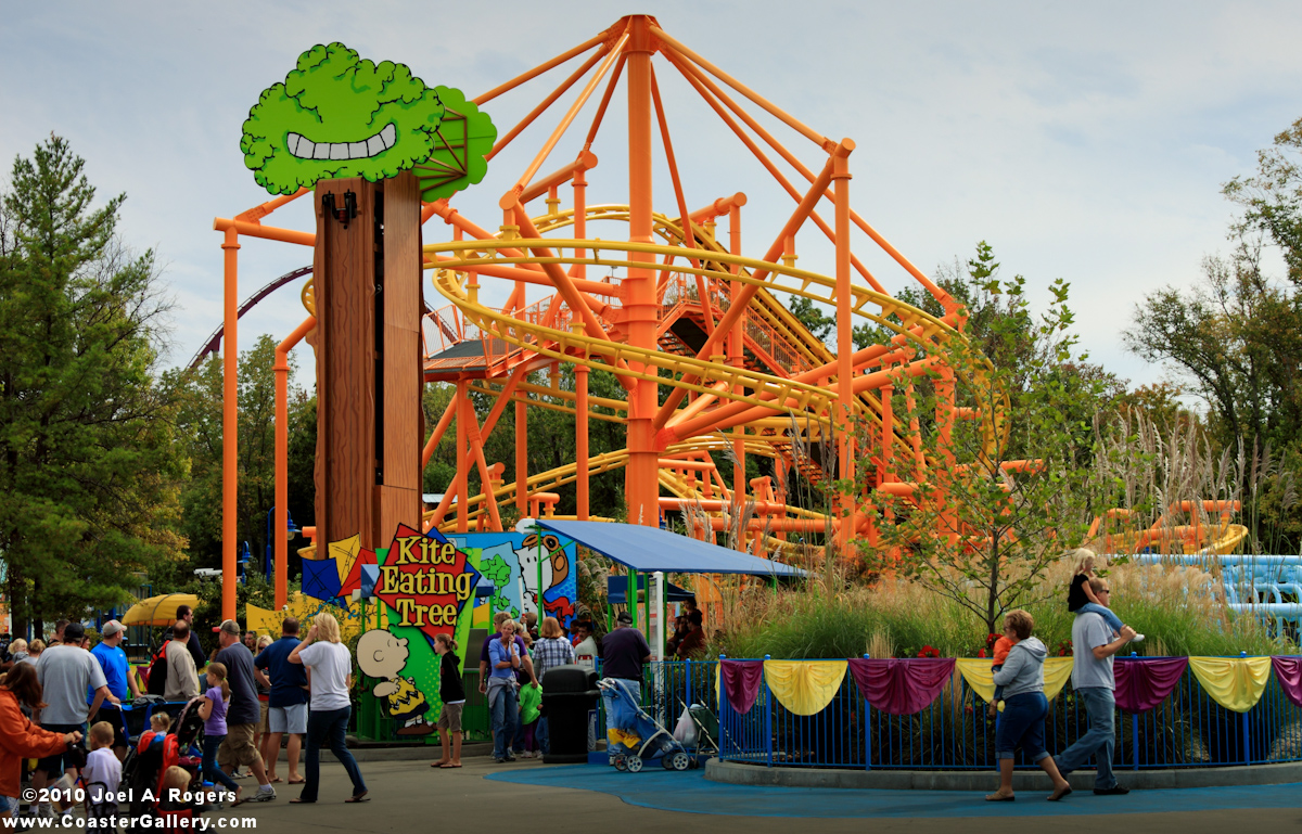 Paramount's Kings Island Rugrats coaster, now called Flying ACE Aerial Chase