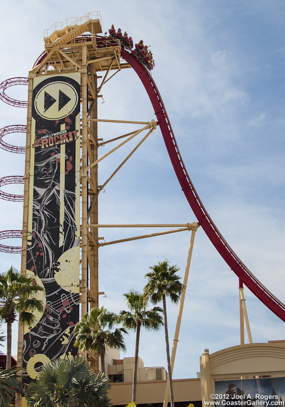 Easter Eggs at an amusement park