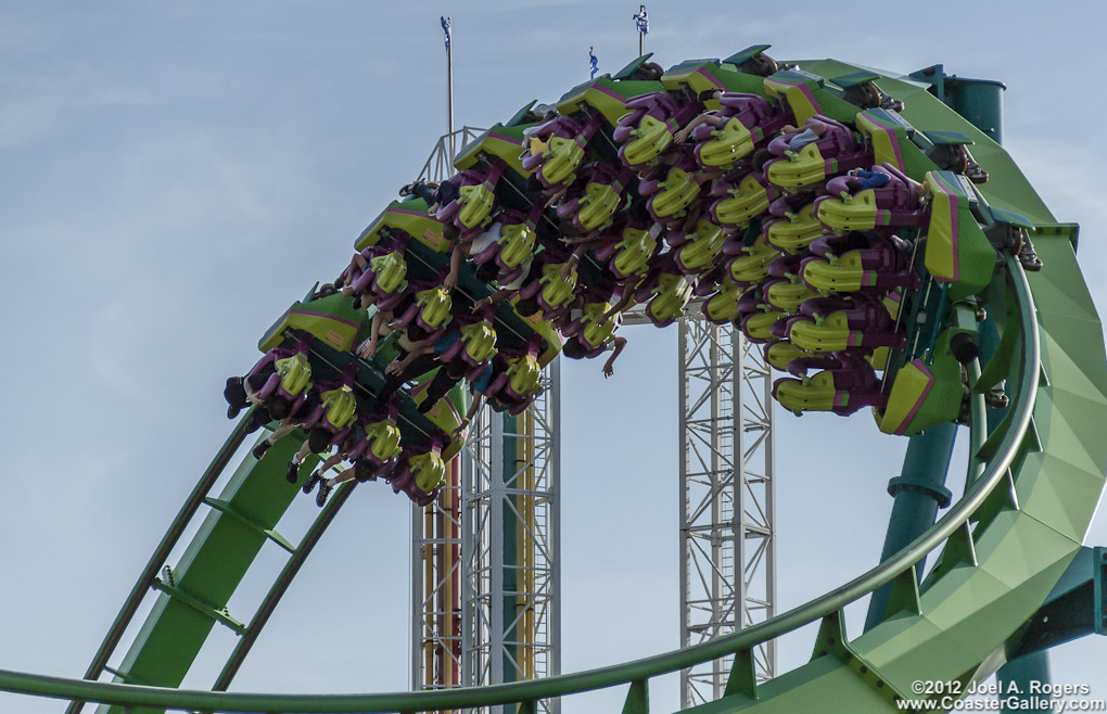 Picture of a floorless coaster