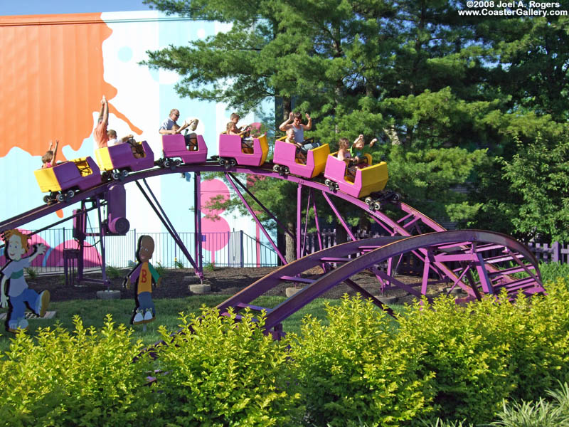 Little Bill roller coaster at Kings Island