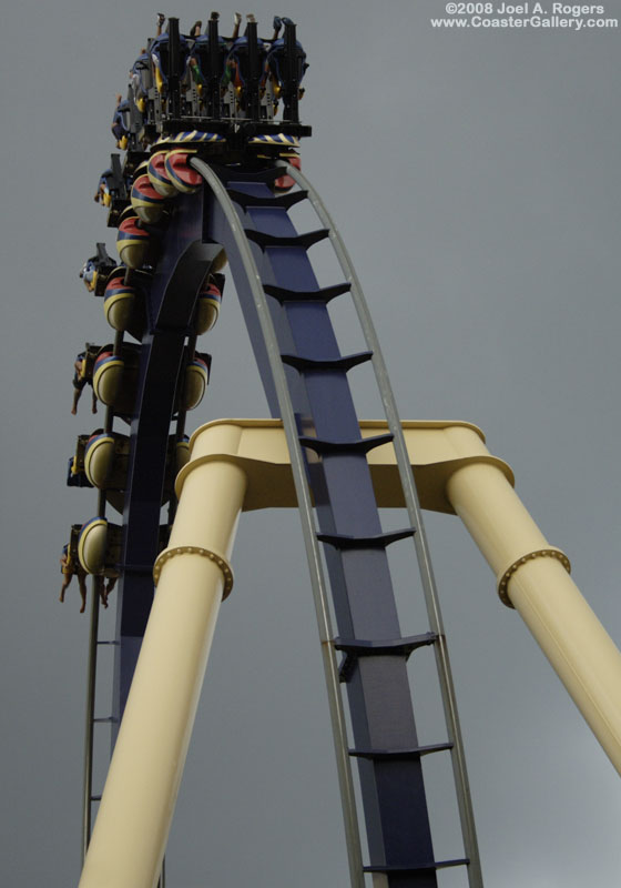 Montu roller coaster at Busch Gardens Africa