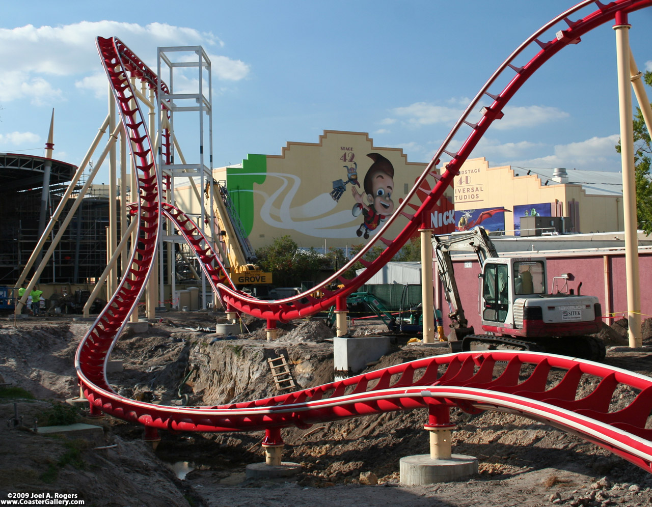 Building a theme park ride in Florida