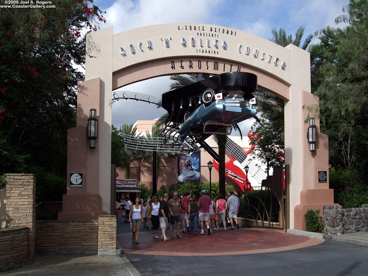 Rock 'N' Roller Coaster in Orlando, Florida