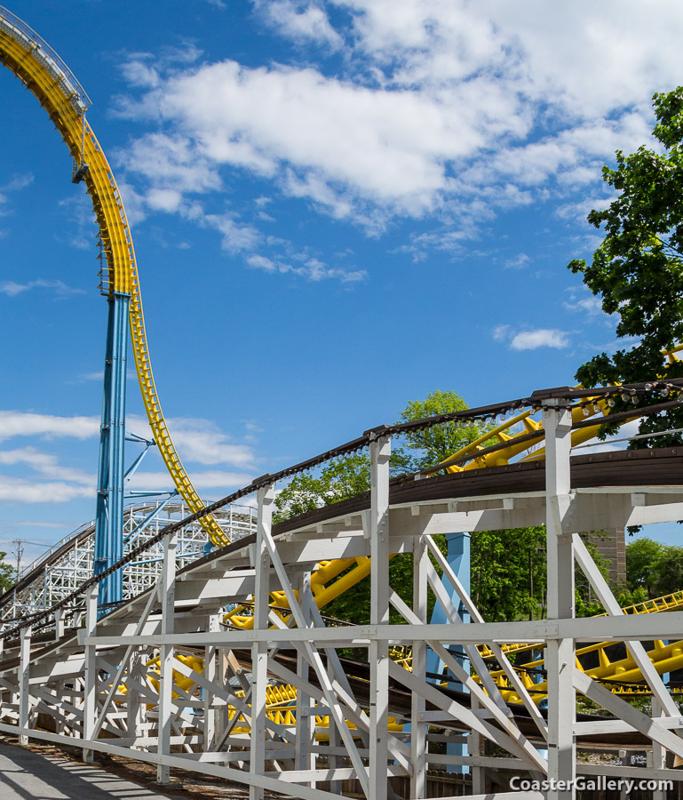 Wing Coaster built by Intamin AG