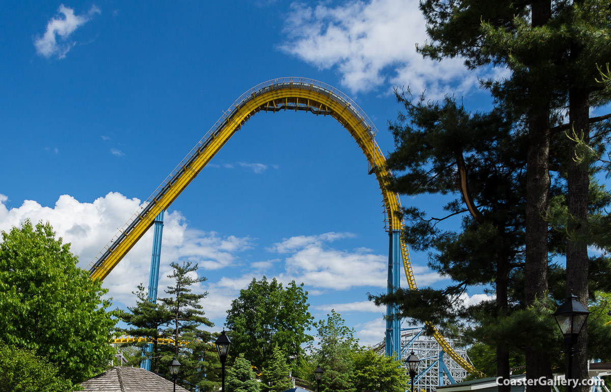 Skyrush's lift hill