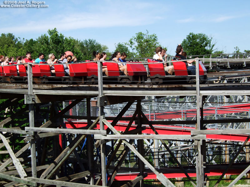 Roller coaster trains from Gerstlauer