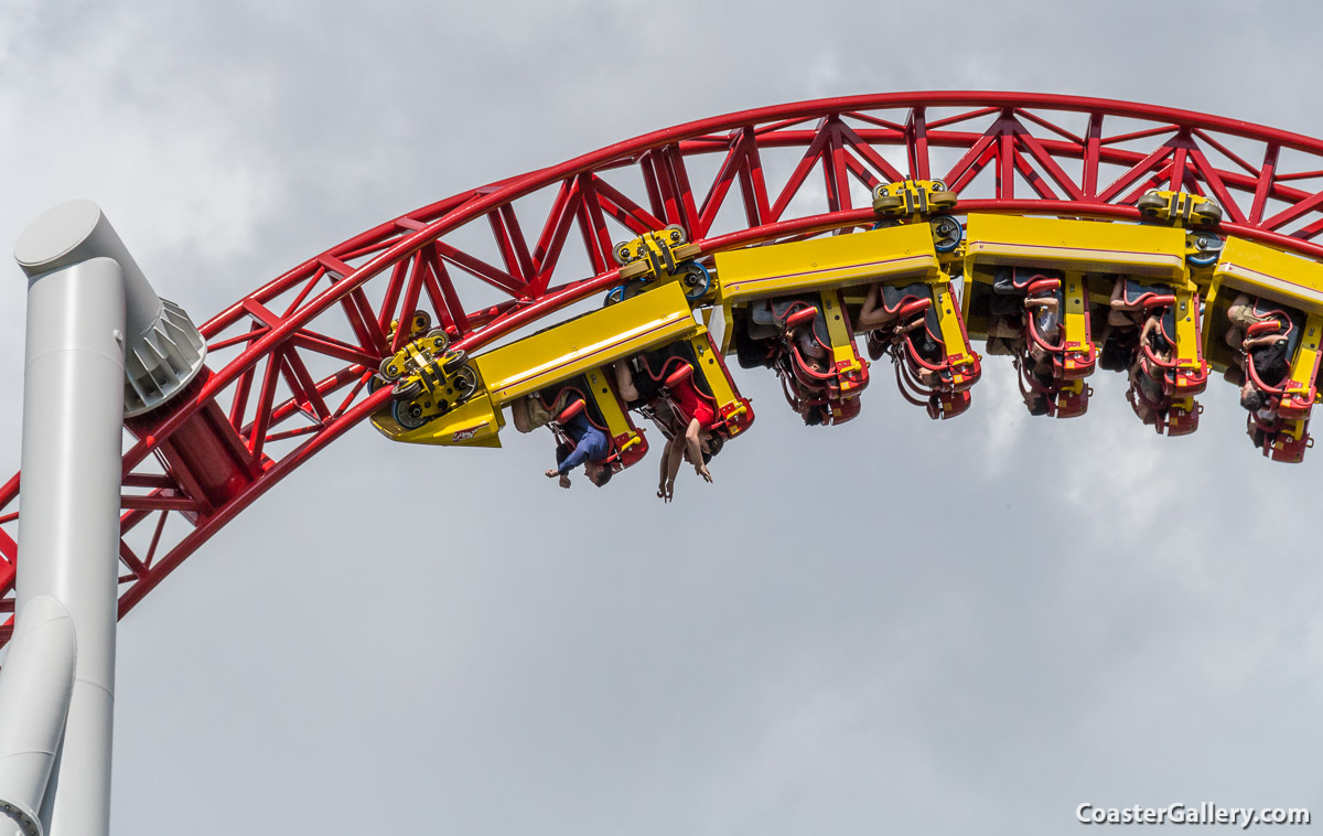 Storm Runner's inversions