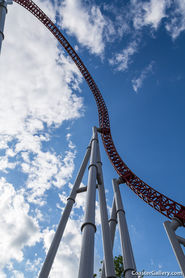 Accelerator Coaster built by Intamin AG