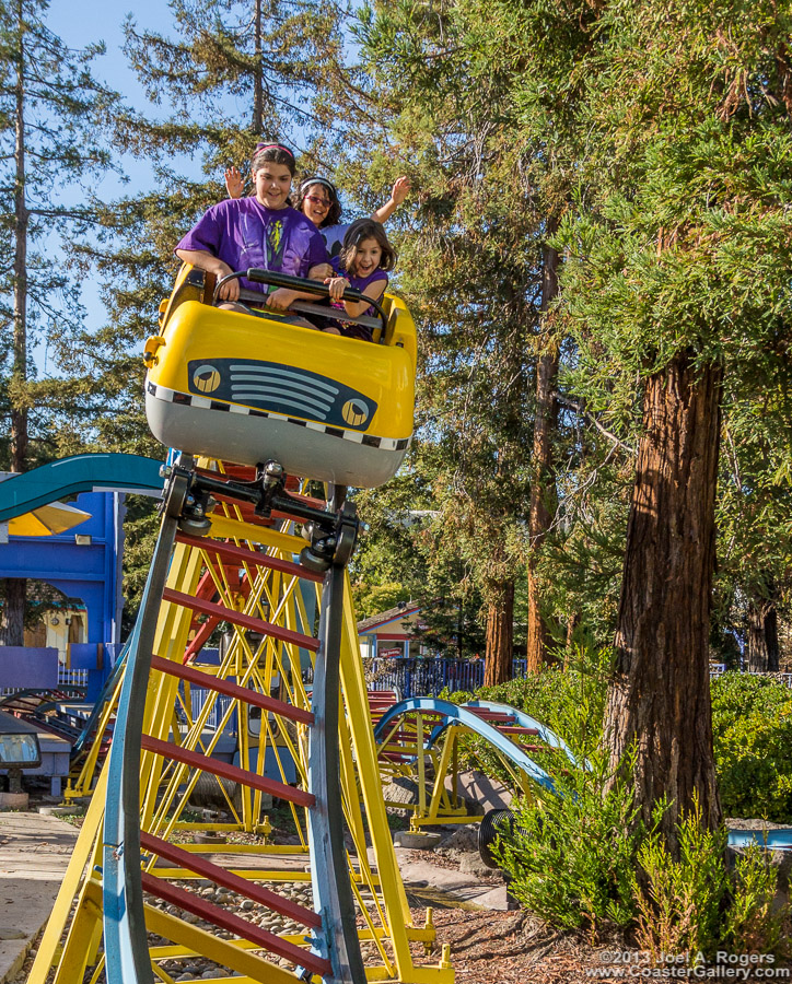 Taxi Jam roller coaster from Miler