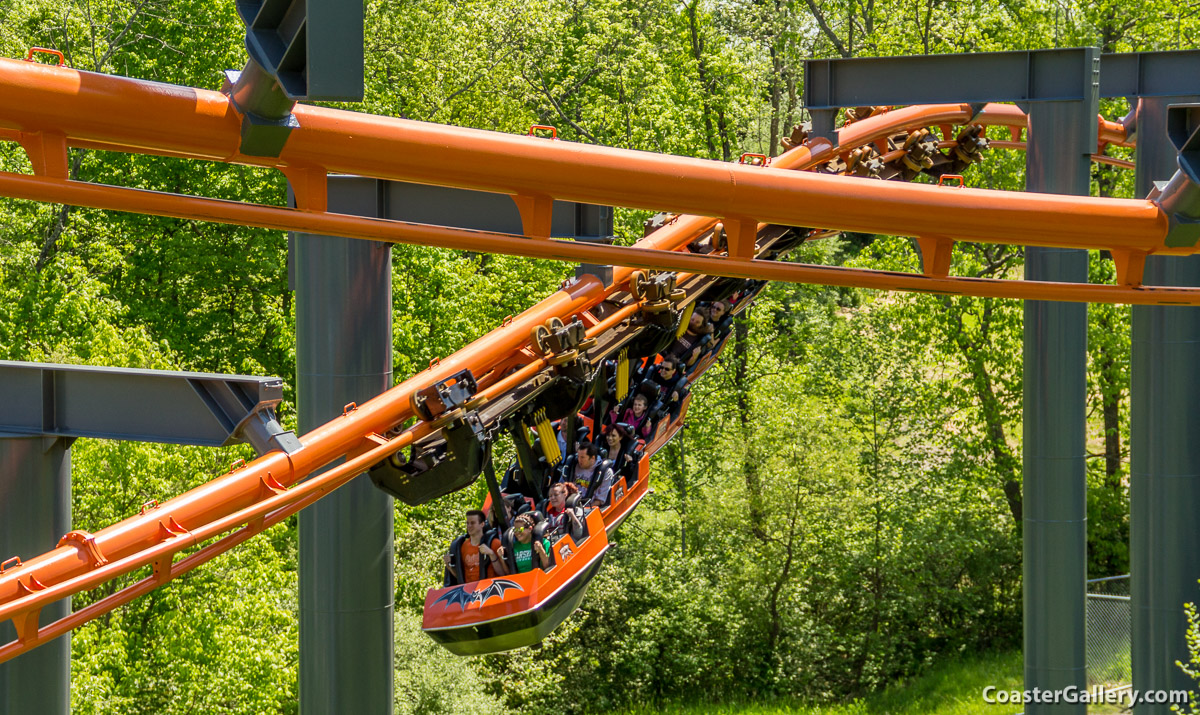 The Bat roller coaster at Kings Island