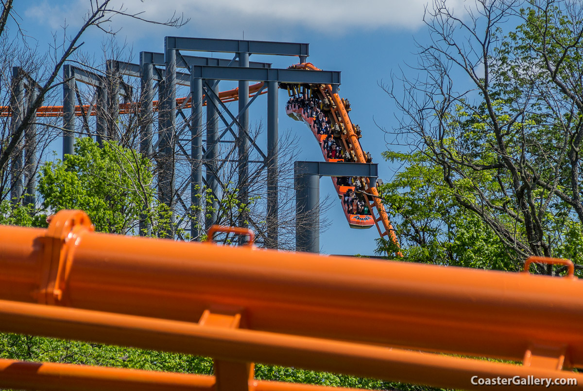 The Bat roller coaster at Kings Island