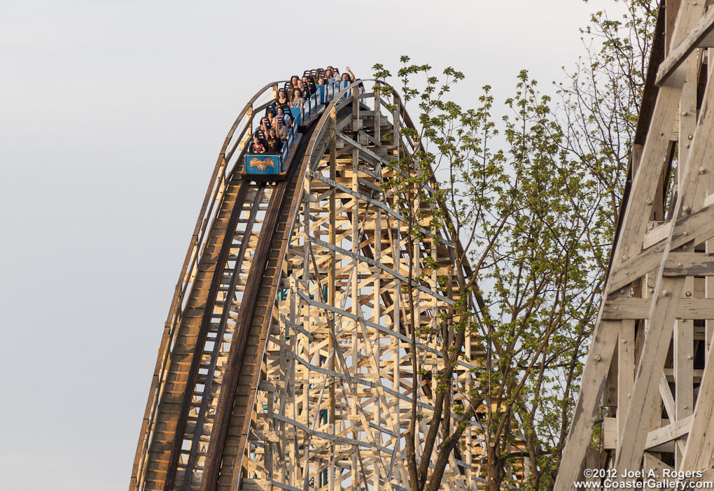 Thundehawk coaster at Dorney Park